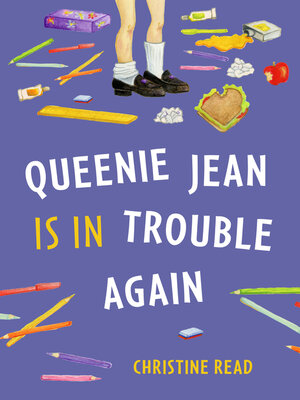 cover image of Queenie Jean Is in Trouble Again